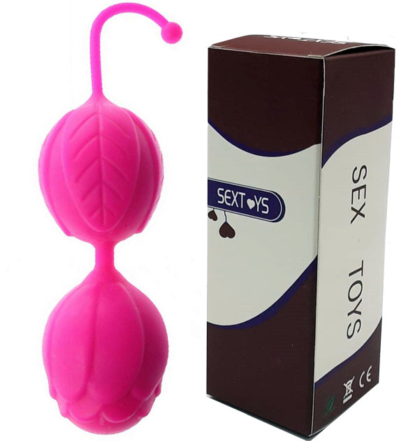 Шарики вагинальные "Kegel balls Pink" розовые