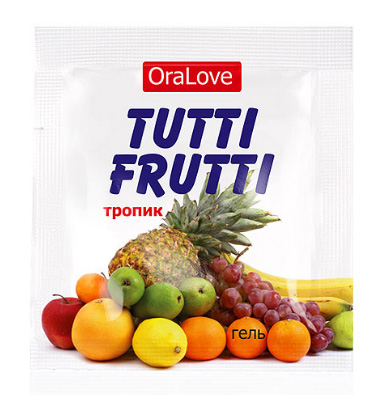 OraLove Лубрикант Tutti-frutti тропик, 4 гр